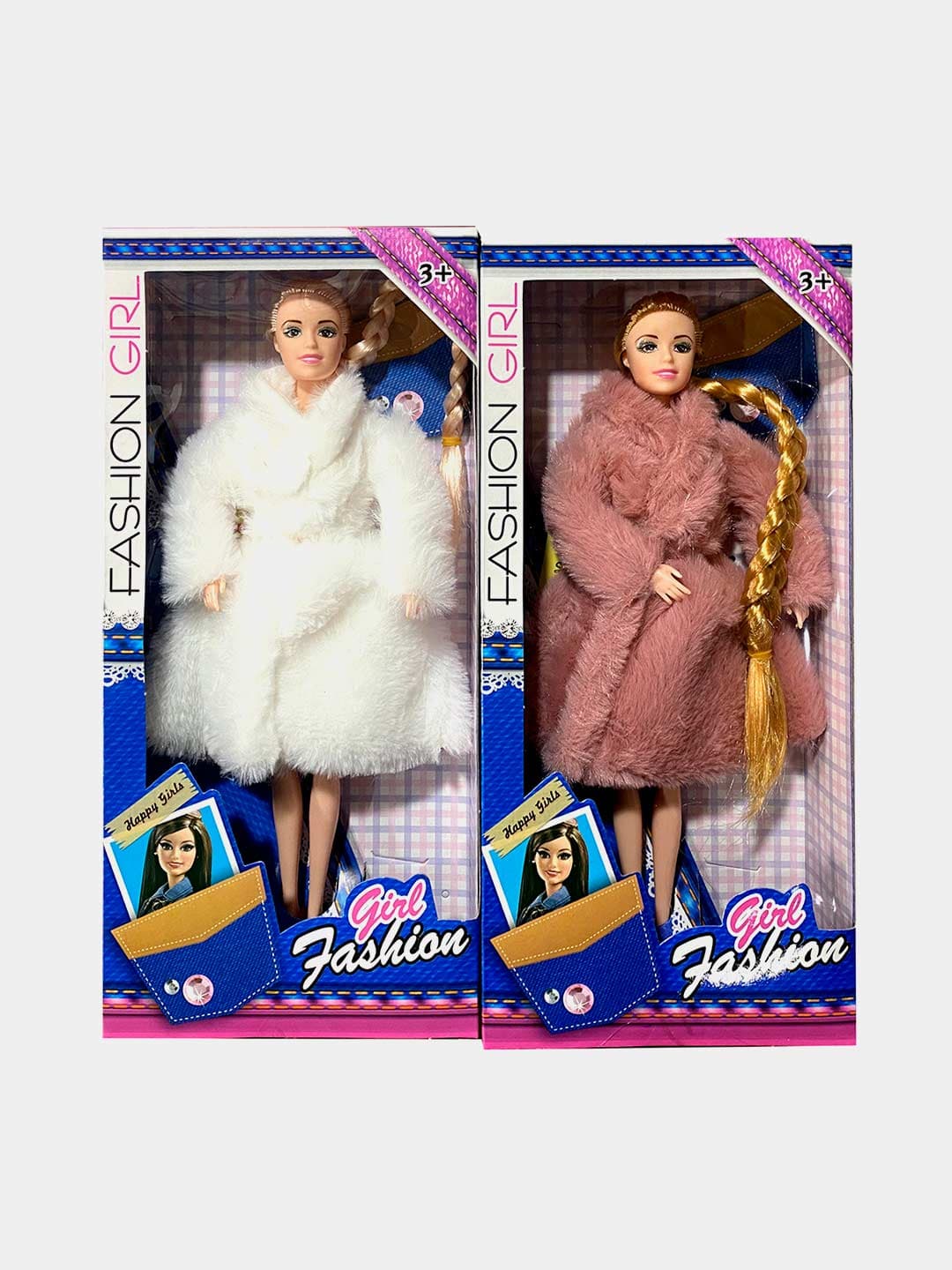 Модная игровая кукла в шубке, 32,5 см, для ролевых развивающих игр, подарок девочке — фото 4