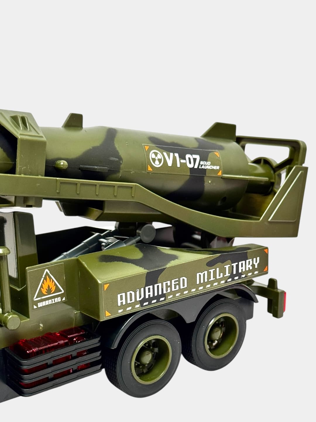 Машина ракетница военная Launcher инерционная со светом и звуком 1:16 — фото 4