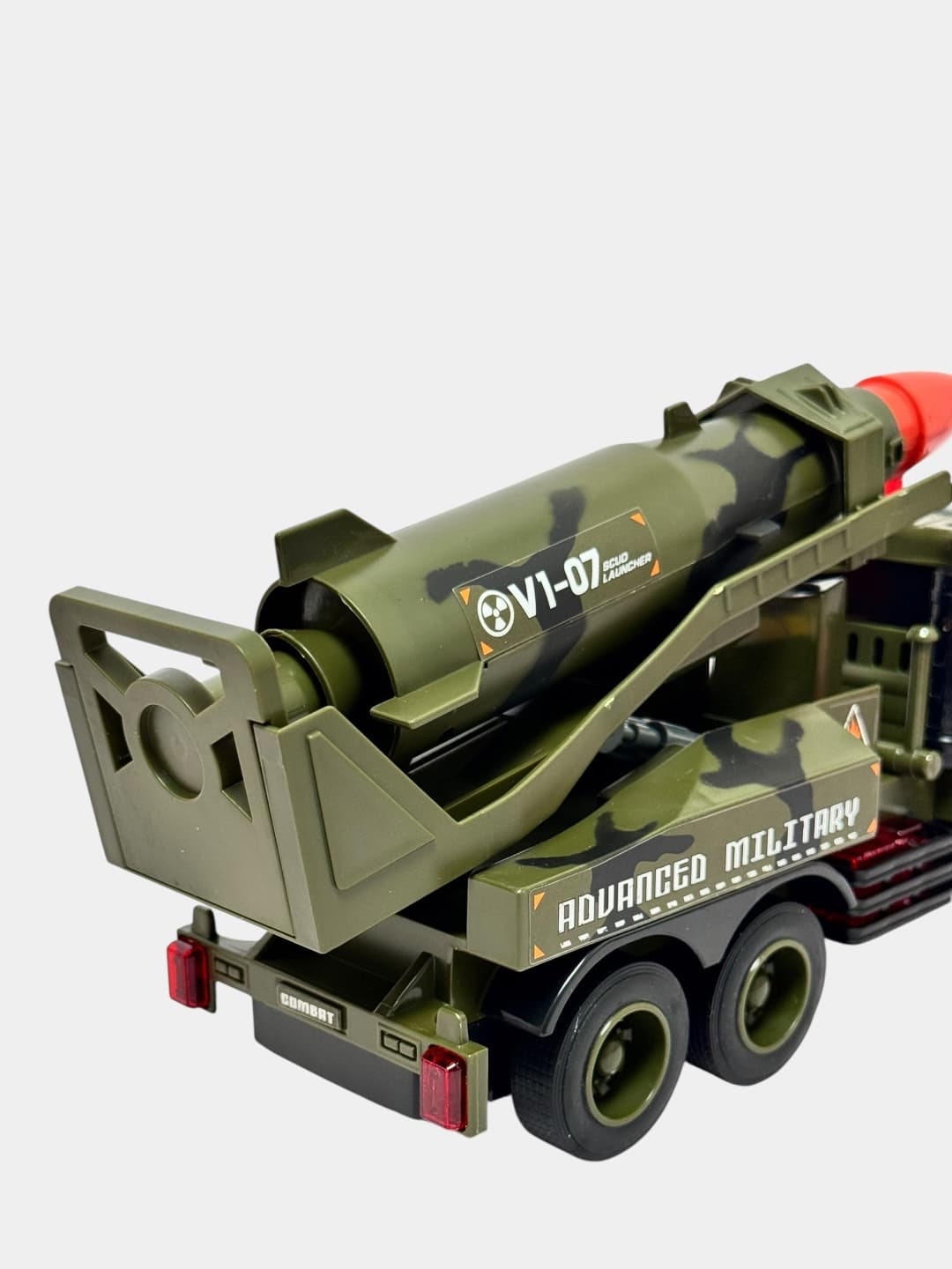 Машина ракетница военная Launcher инерционная со светом и звуком 1:16 — фото 7