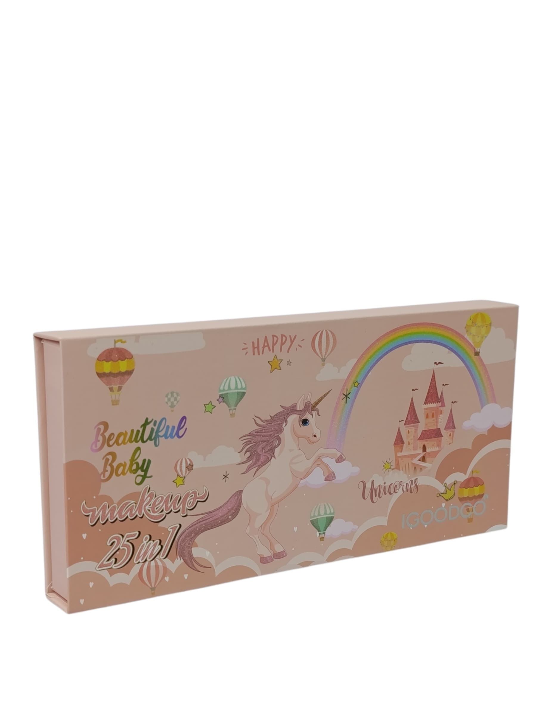 Набор косметики Unicorn 25 в 1, Игрушечный макияж, Для девочек от 3 лет, Безопасная косметика — фото 2
