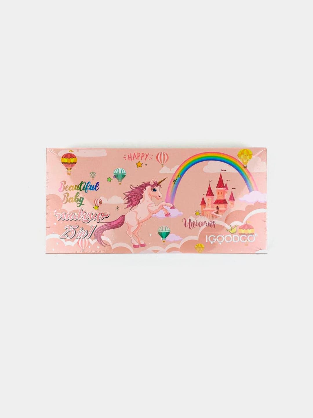 Набор косметики Unicorn 25 в 1, Игрушечный макияж, Для девочек от 3 лет, Безопасная косметика