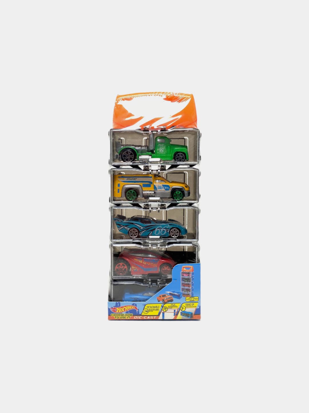Набор машинок Hot Wheels 5 в 1, Металлический корпус Die-cast, Для детей от 3 лет, Развивает моторику