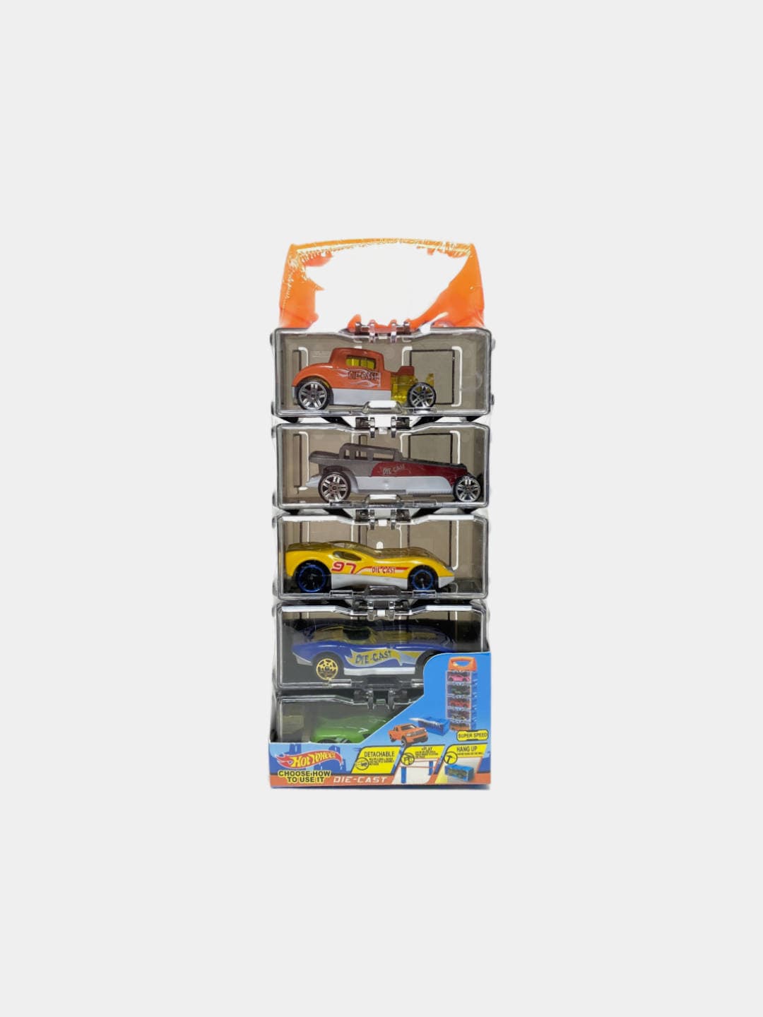 Набор машинок Hot Wheels 5 в 1, Металлический корпус Die-cast, Для детей от 3 лет, Развивает моторику — фото 2
