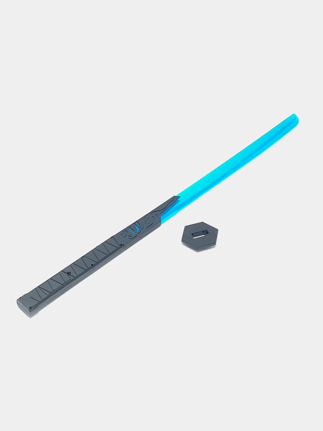 Меч игровой светящийся голубой Арт. QCMD 75 см для активных игр — фото 11