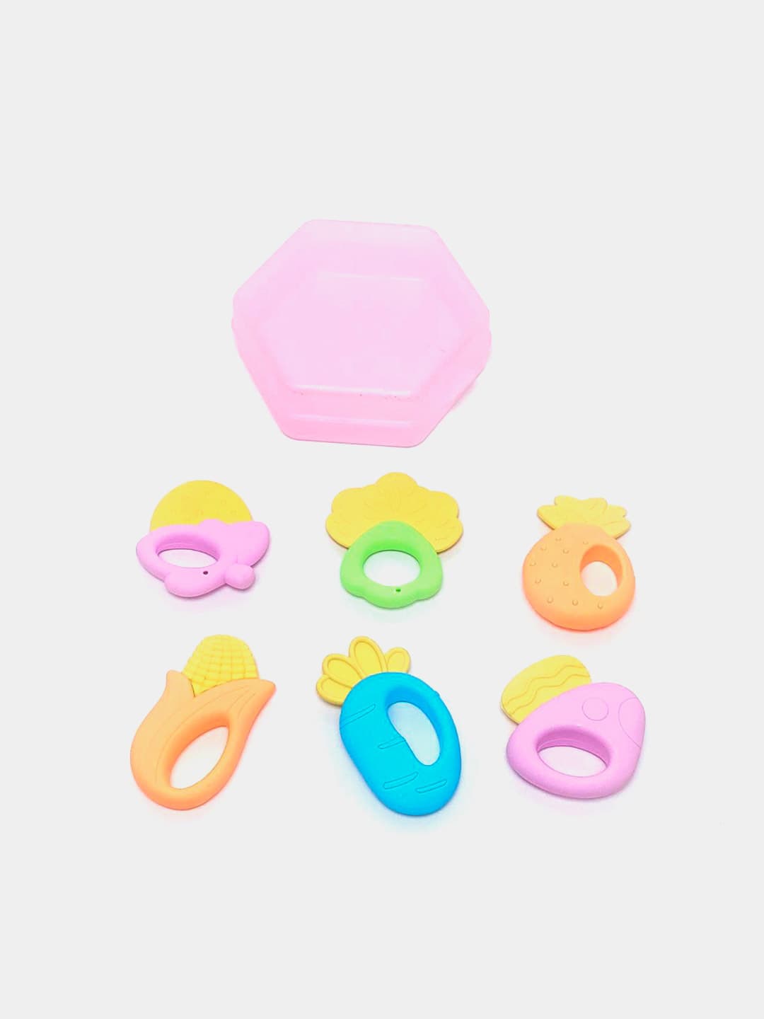 Набор погремушек Baby Rattle LITTLE TIN LOK, развивающий сенсорный комплект, для младенцев от 3 месяцев — фото 2