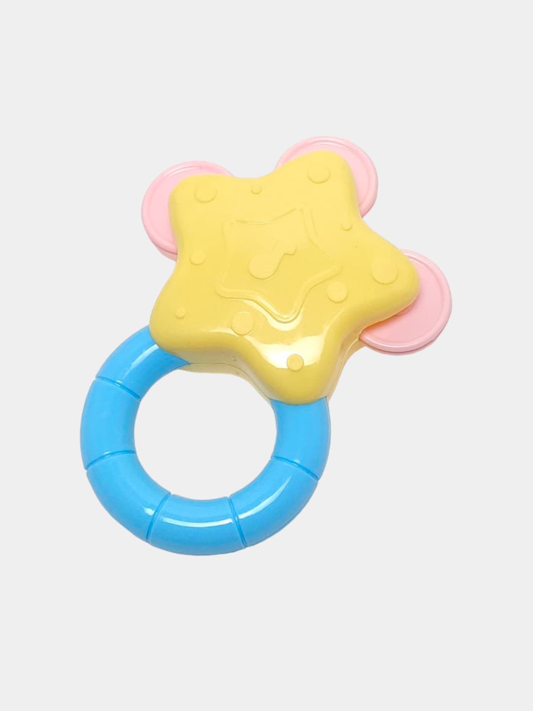 Погремушка Baby Rattle, Мягкая, Для новорожденных, С прорезывателем — фото 6