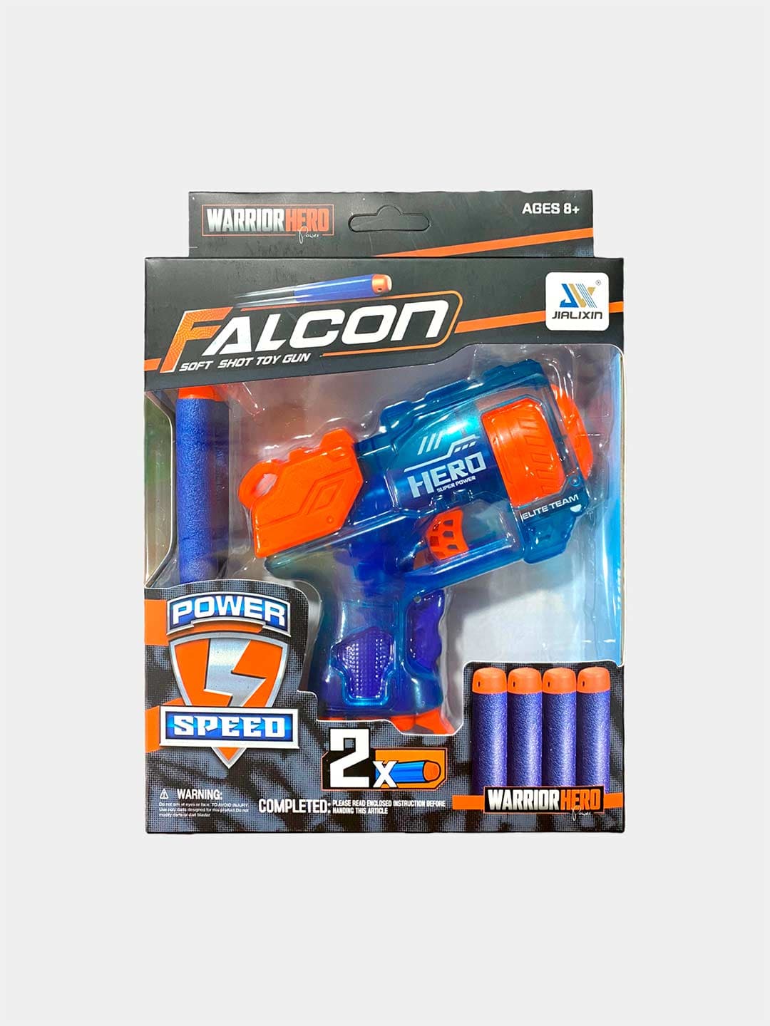 Бластер FALCON Warrior Hero, безопасный для детей 8+, для активных и ролевых игр — фото 2