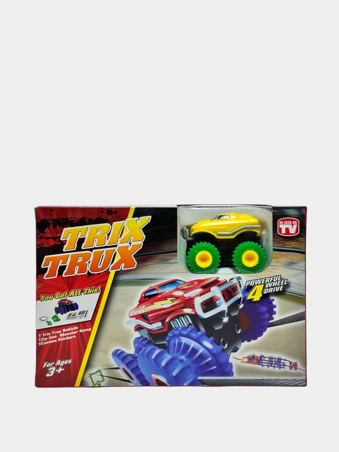 Автотрек TRIX TRUX AS333, С зип-лайном и машинкой, Для детей от 3 лет, развивающий — фото 2