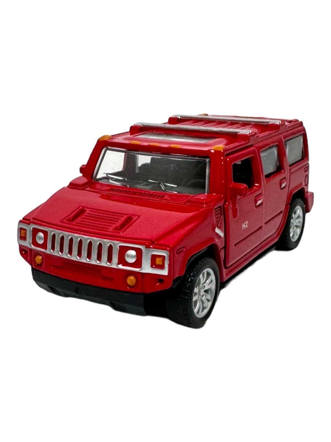 Моделька Hummer H2 металлическая инерционная с открывающимися дверями