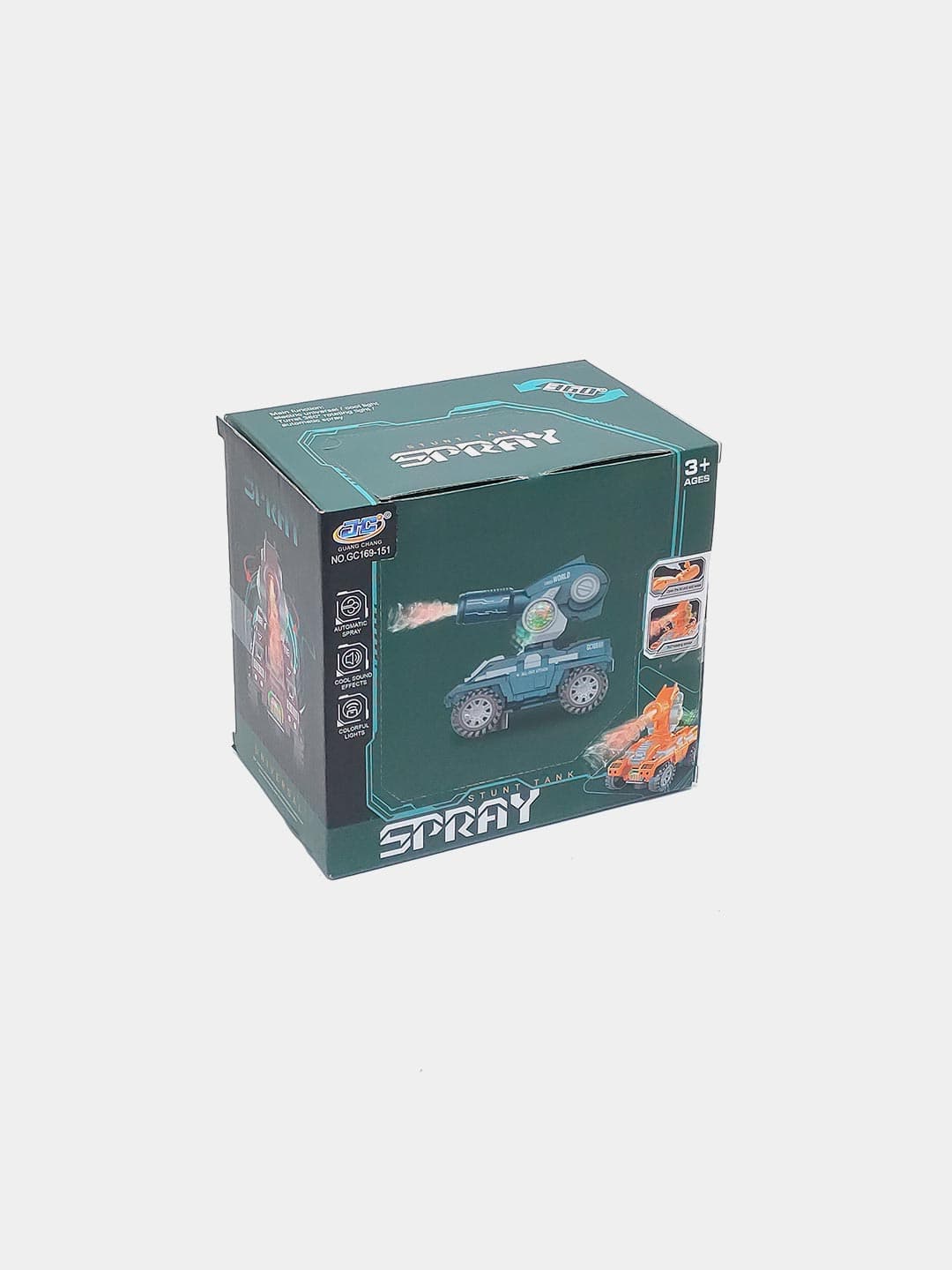 Детский танк-трансформер Spray с акробатическими функциями, 12 см.