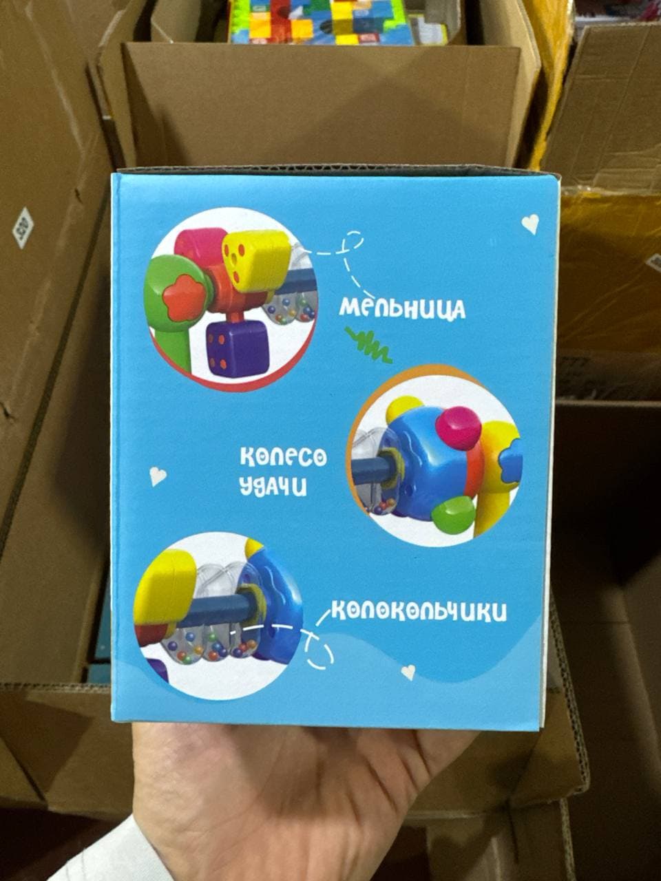 Погремушка-пианино музыкальная, с клавишами и дугой, для младенцев от 6 мес — фото 2