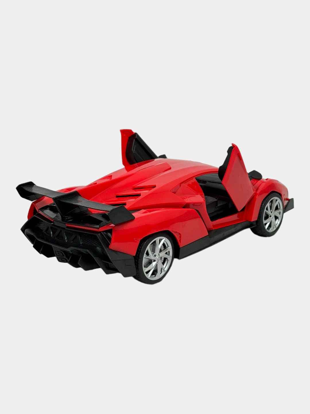 Машина Р/У Lamborghini Veneno с открывающимися дверями, красная — фото 6