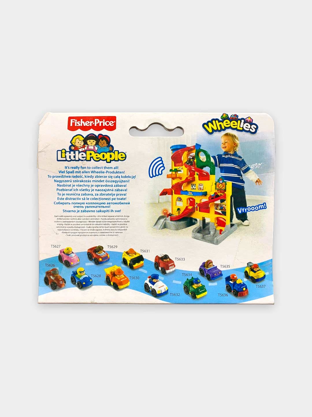 Набор машинок Fisher-Price Little People, 2 шт, от 1.5 до 5 лет, безопасный пластик — фото 2