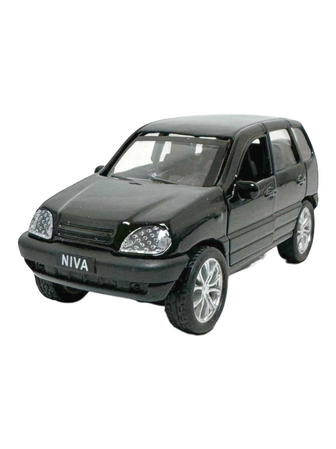 Модель авто NIVA 6902 детская игрушка реалистичная черная 11 см.