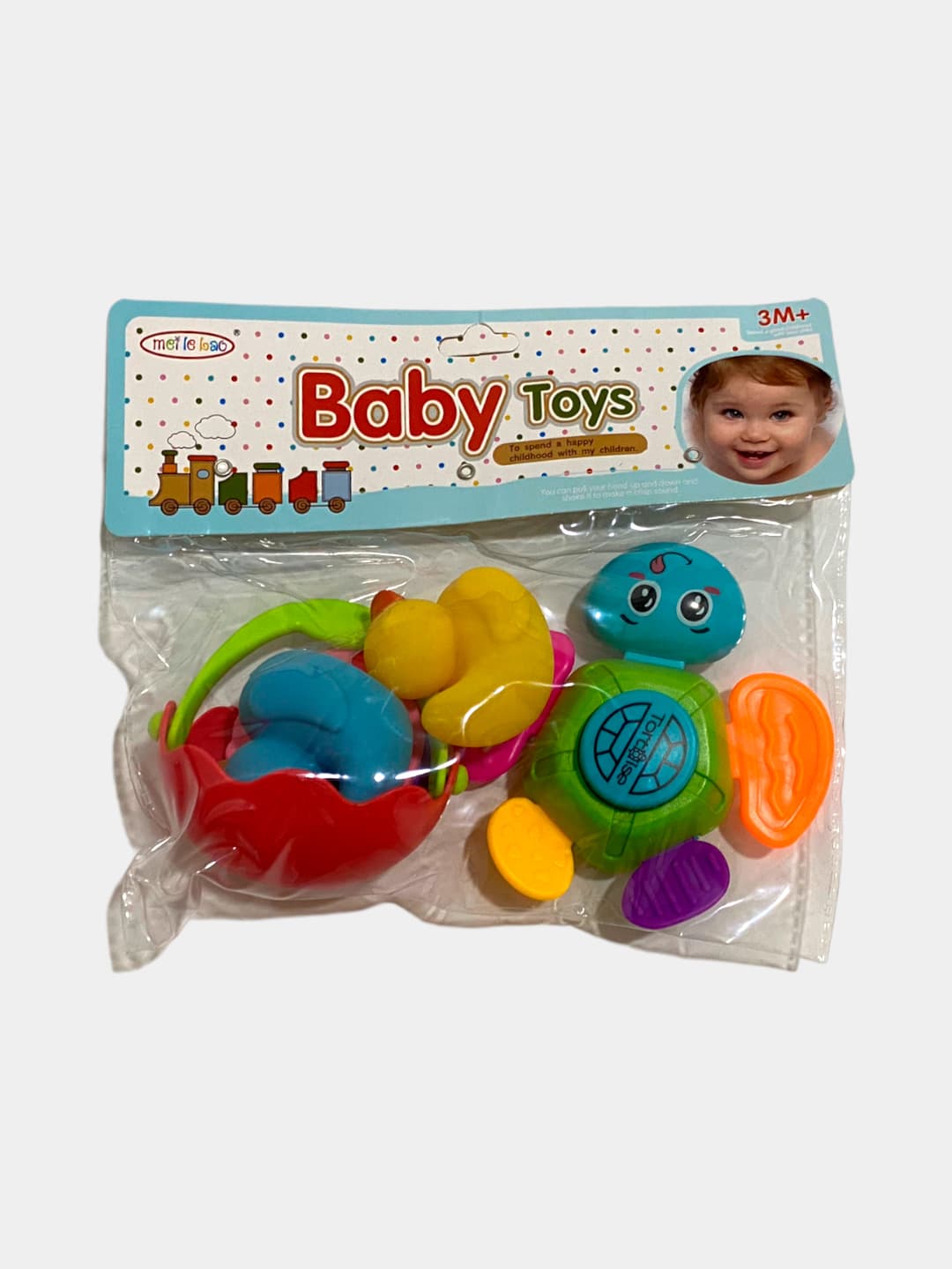 Набор погремушек Baby Toys, Сенсорные и развивающие, Для малышей и новорожденных, Тактильная стимуляция и моторика