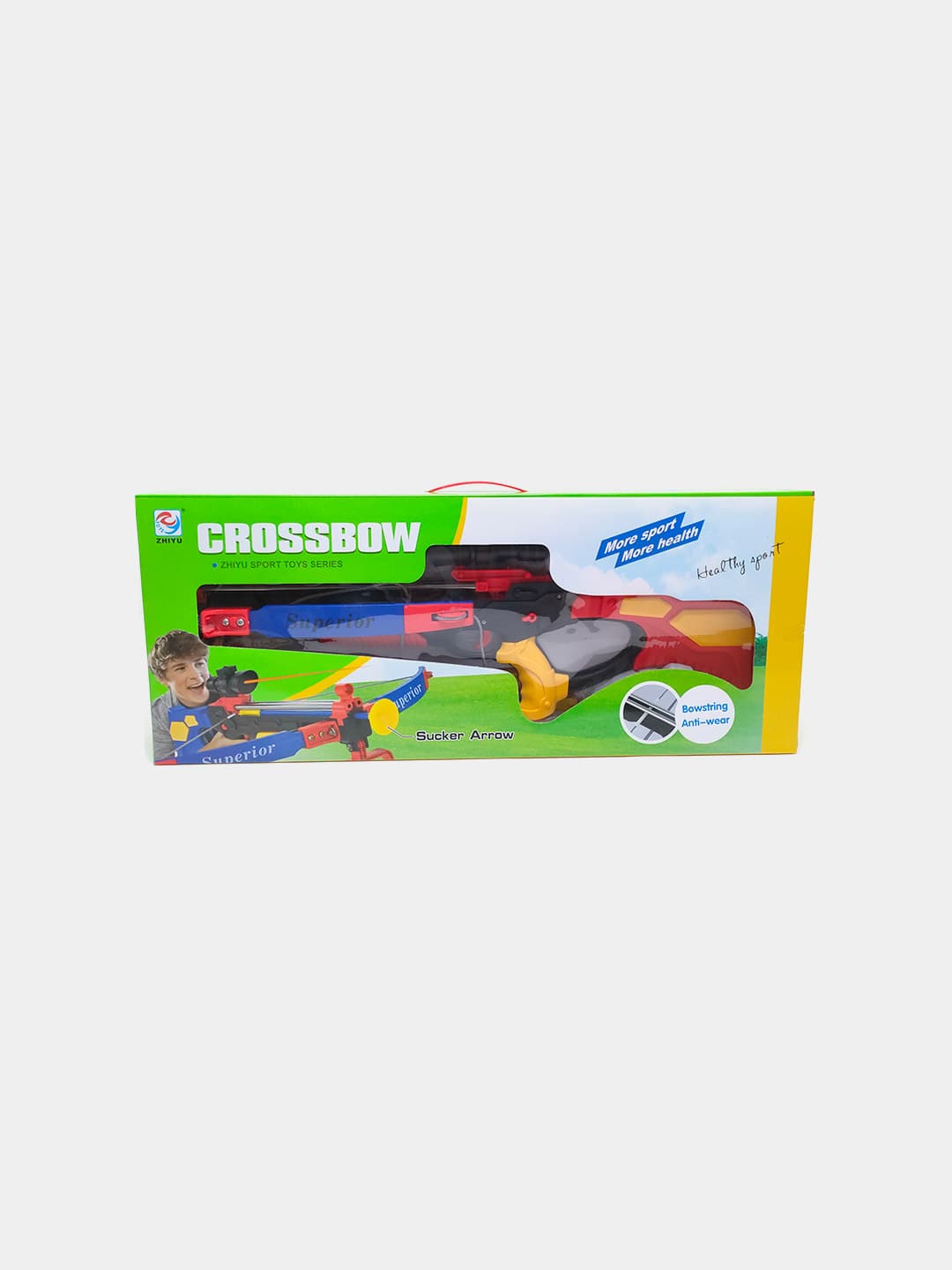 Арбалет детский Crossbow с мишенью и стрелами на присосках, игровой набор для мальчиков — фото 2