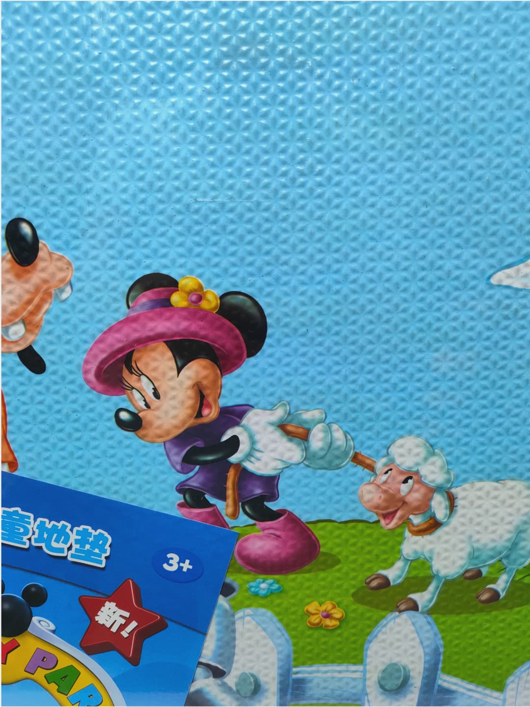 Детский игровой коврик-пазл Disney Микки Маус и его друзья, мягкий пол EVA, 61.5х61.5 см — фото 3
