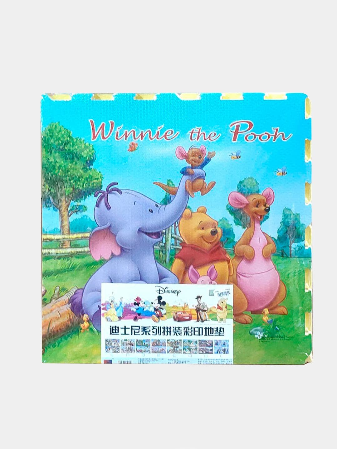 Детский игровой коврик-пазл Disney Микки Маус и его друзья, мягкий пол EVA, 61.5х61.5 см — фото 2