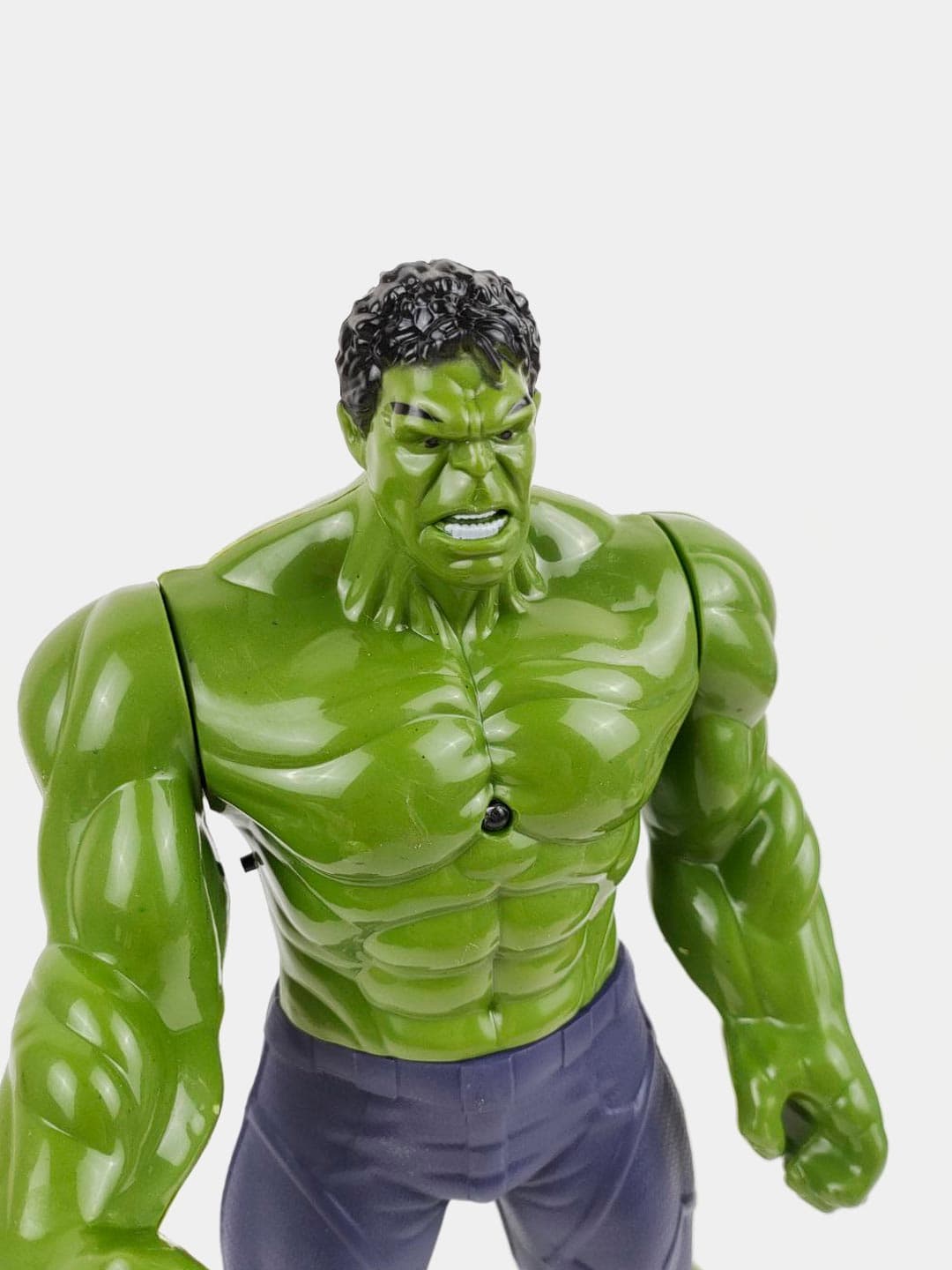 Фигурка Халк Marvel Мстители, интерактивная игрушка со звуком и светом, 30 см — фото 3