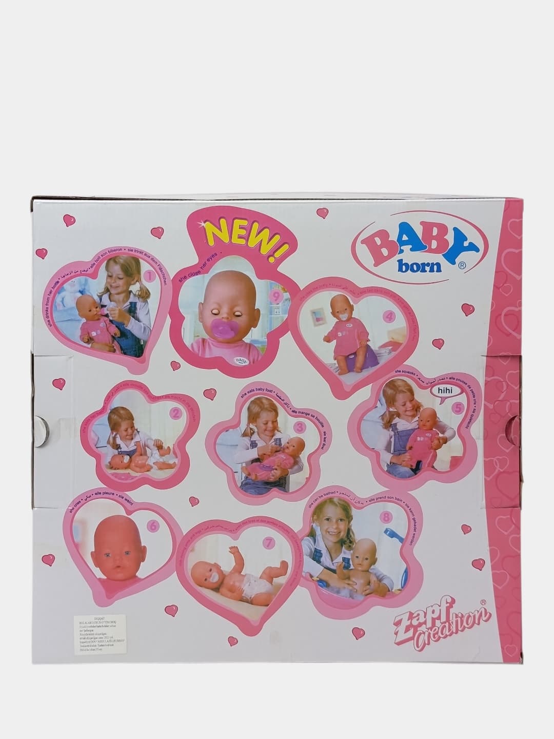 Пупсик Baby Born Интерактивный 9 функций с аксессуарами 30 см — фото 4