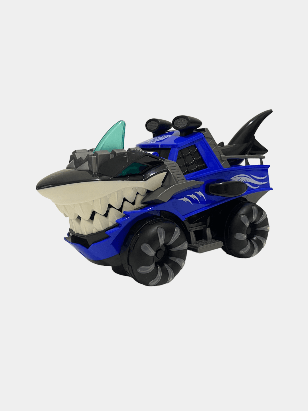 Каталка Акула Chariot, яркий дизайн и крупные колеса, от 3 лет, для сюжетно-ролевых игр — фото 3