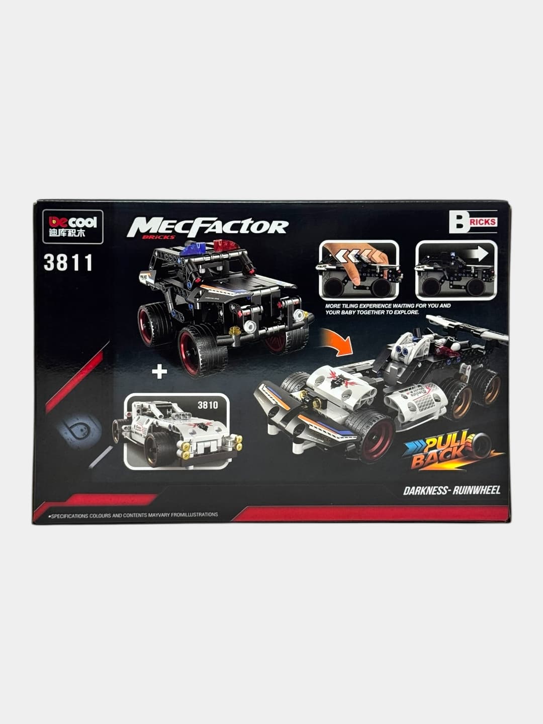 Конструктор MecFactor 219 деталей для детей от 6 лет. — фото 8
