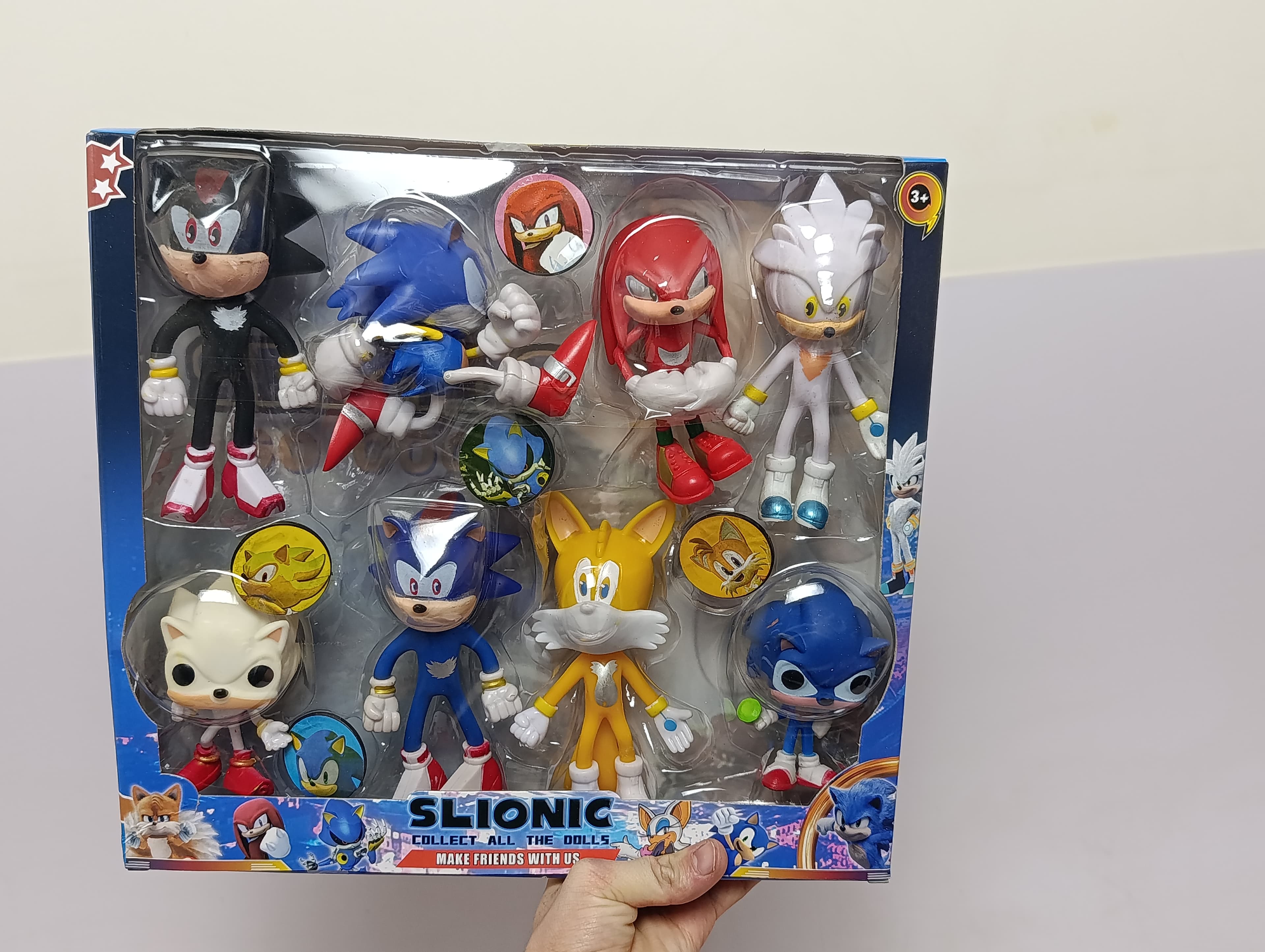 Игровой набор фигурок Герои Sonic, Персонажи из игры, Для детей от 3 лет, Пластиковые игрушки — фото 2