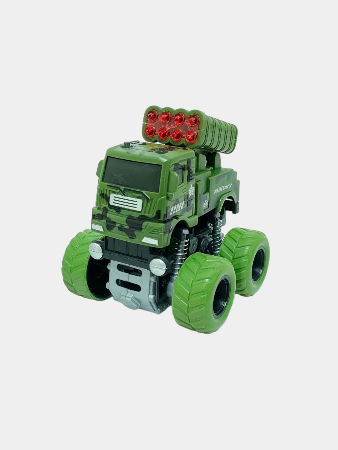 Набор машинок Offroad внедорожники с пушками для детей 4 шт. — фото 3
