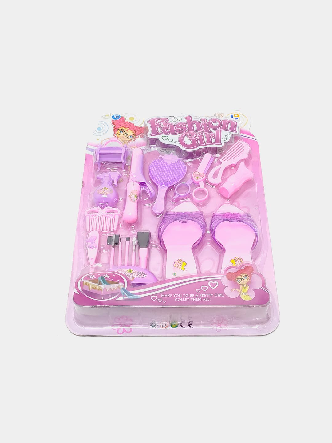 Набор стилиста Fashion Girl LD1122, игрушечные туфли и аксессуары, для девочек 3+ — фото 2