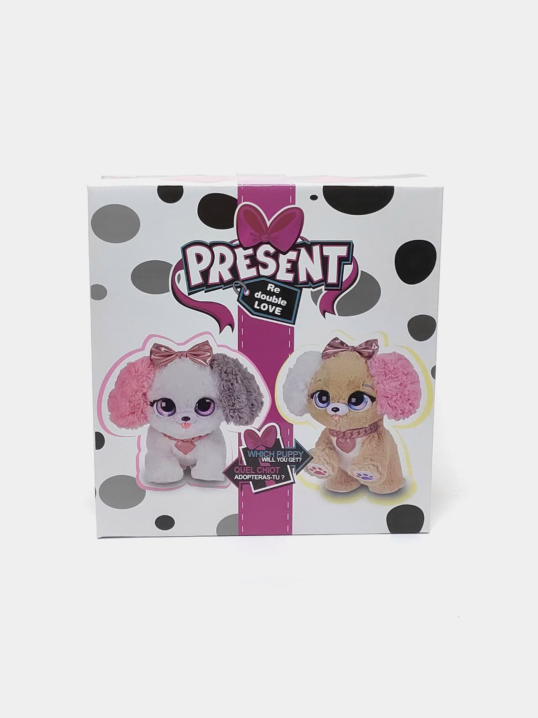 Мягкие щенки "Present Love", Игрушка-сюрприз с развитием эмпатии, Для детей от 3 лет, Подарок сюрприз — фото 2