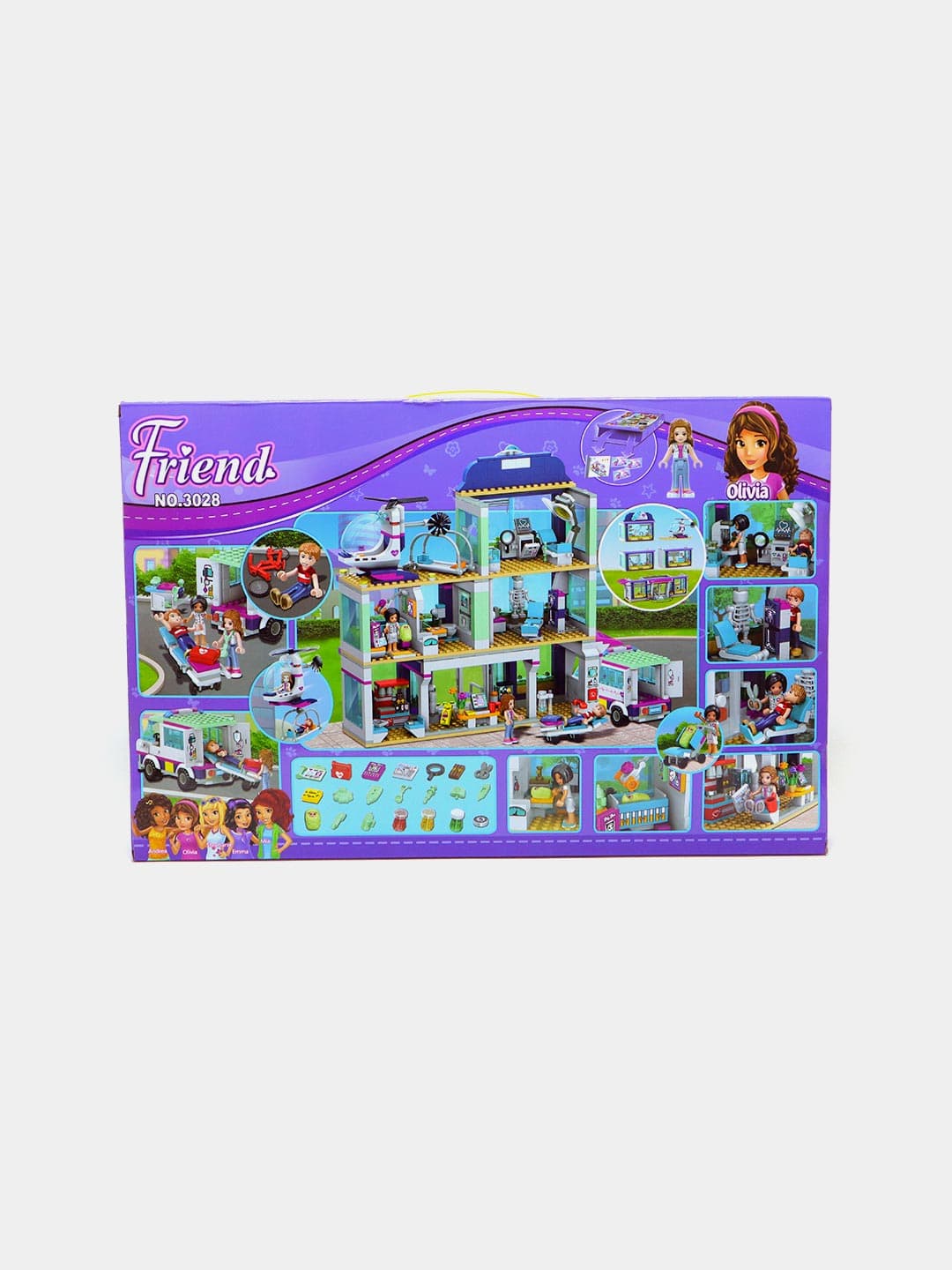Конструктор LEGO Friends Клиника Хартлейк Сити 1091 деталь развивающий — фото 3