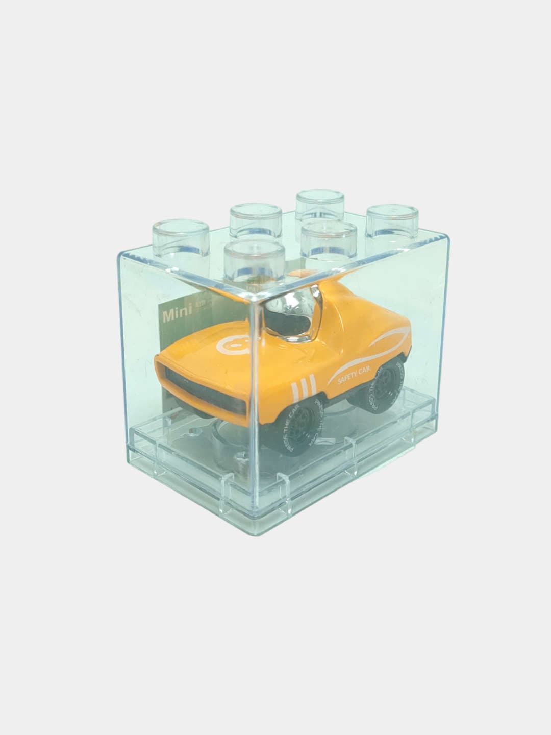 Металлическая машинка инерционная Mini Alloy Car в боксе-конструкторе для мальчиков — фото 7