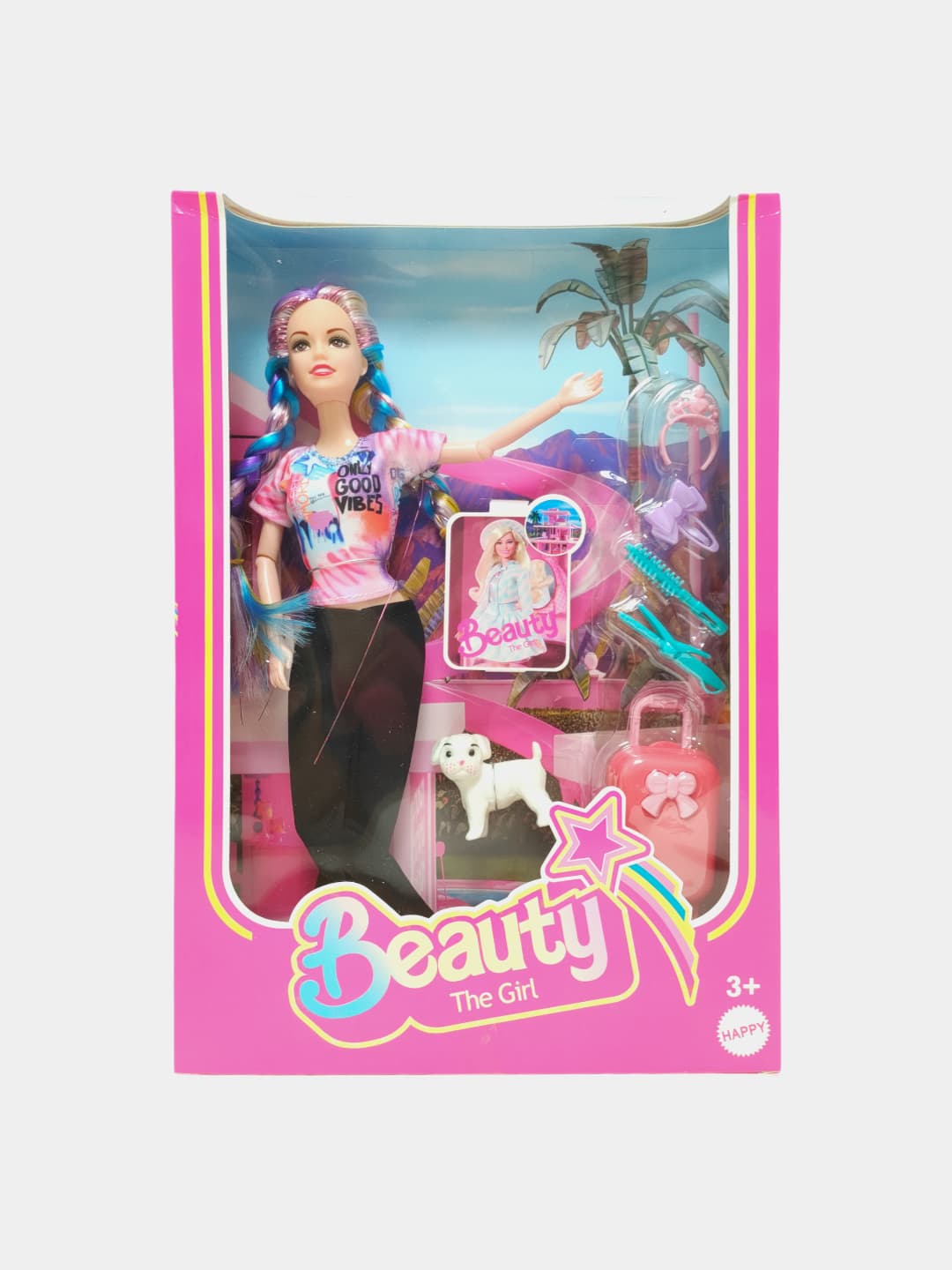 Кукла Barbie Beauty, модная с аксессуарами, для девочек от 3 лет — фото 5