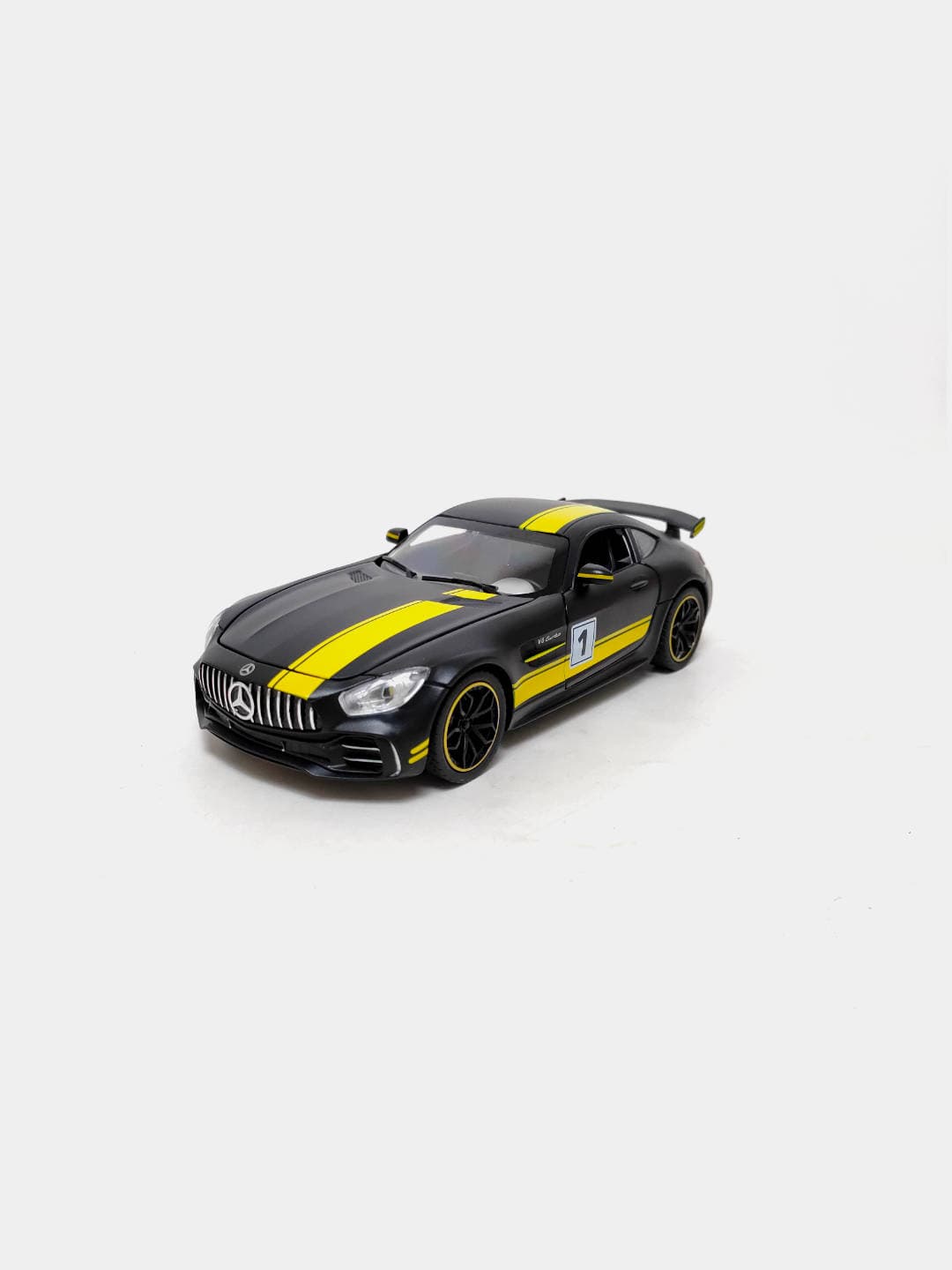 Металлическая модель Mercedes AMG GT 1:24 коллекционная машинка с открывающимися дверями