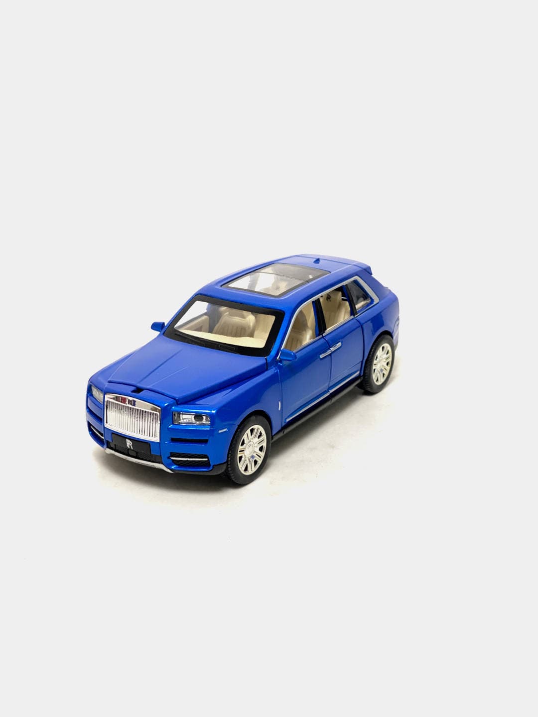 Металлическая машинка Rolls-Royce Cullinan, 1:24, с инерционным механизмом, для детей от 3 лет, открывающиеся двери — фото 2