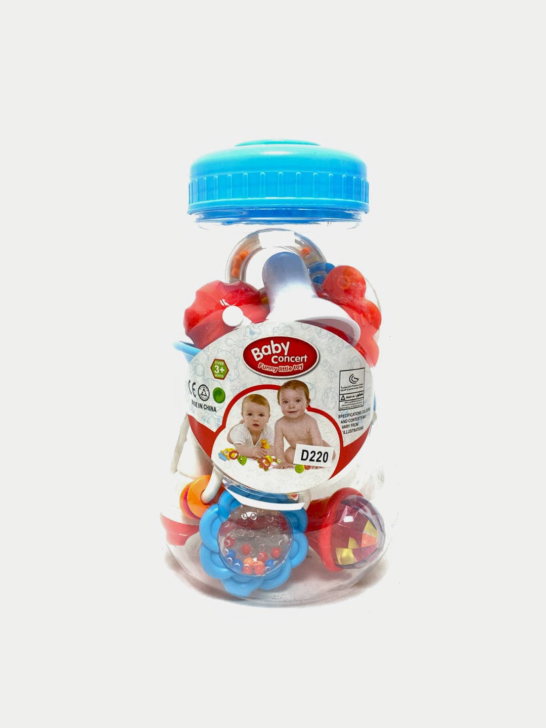 Набор погремушек Baby Concert, Развивающие игрушки для младенцев, Для сенсорного развития и моторики