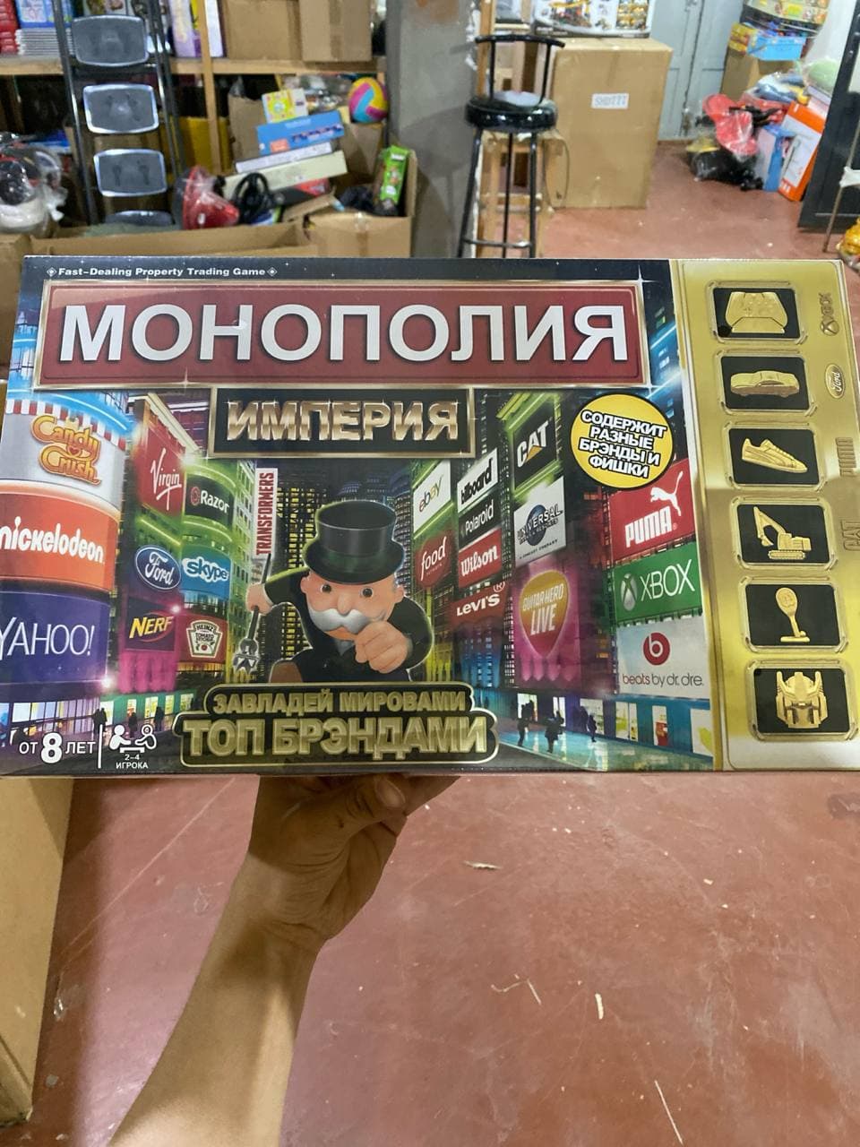 Monopoly Empire настольная игра, стратегия с брендами, для детей от 8 лет и взрослых — фото 4