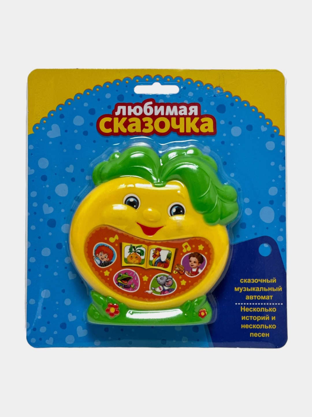 Электронная музыкальная игрушка Любимая сказочка, развивающий плеер Петушок со сказками — фото 4