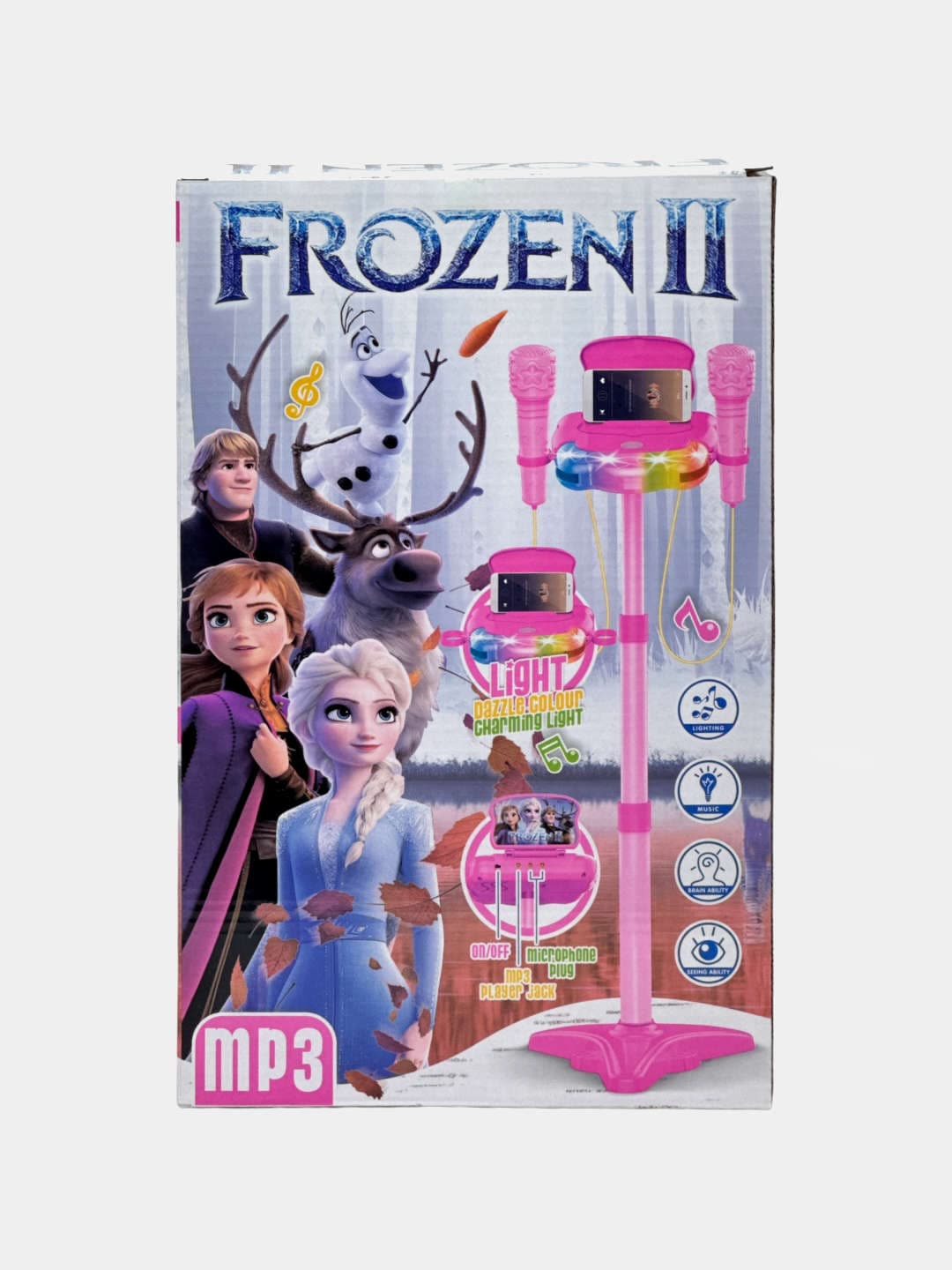 Микрофон Холодное сердце, детская музыкальная игрушка Frozen для девочек — фото 2