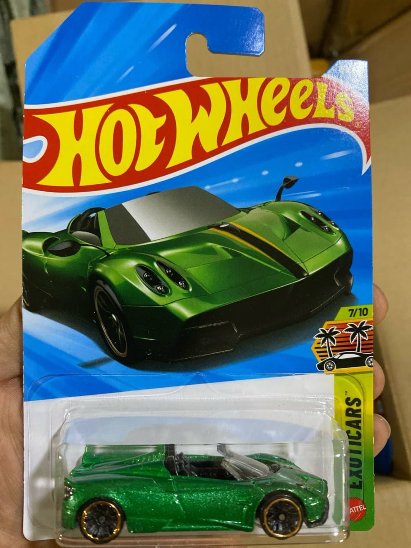 Масштабная машинка Hot Wheels Mattel, Металлический корпус Die-Cast, Для детей и коллекционеров, В блистере — фото 2