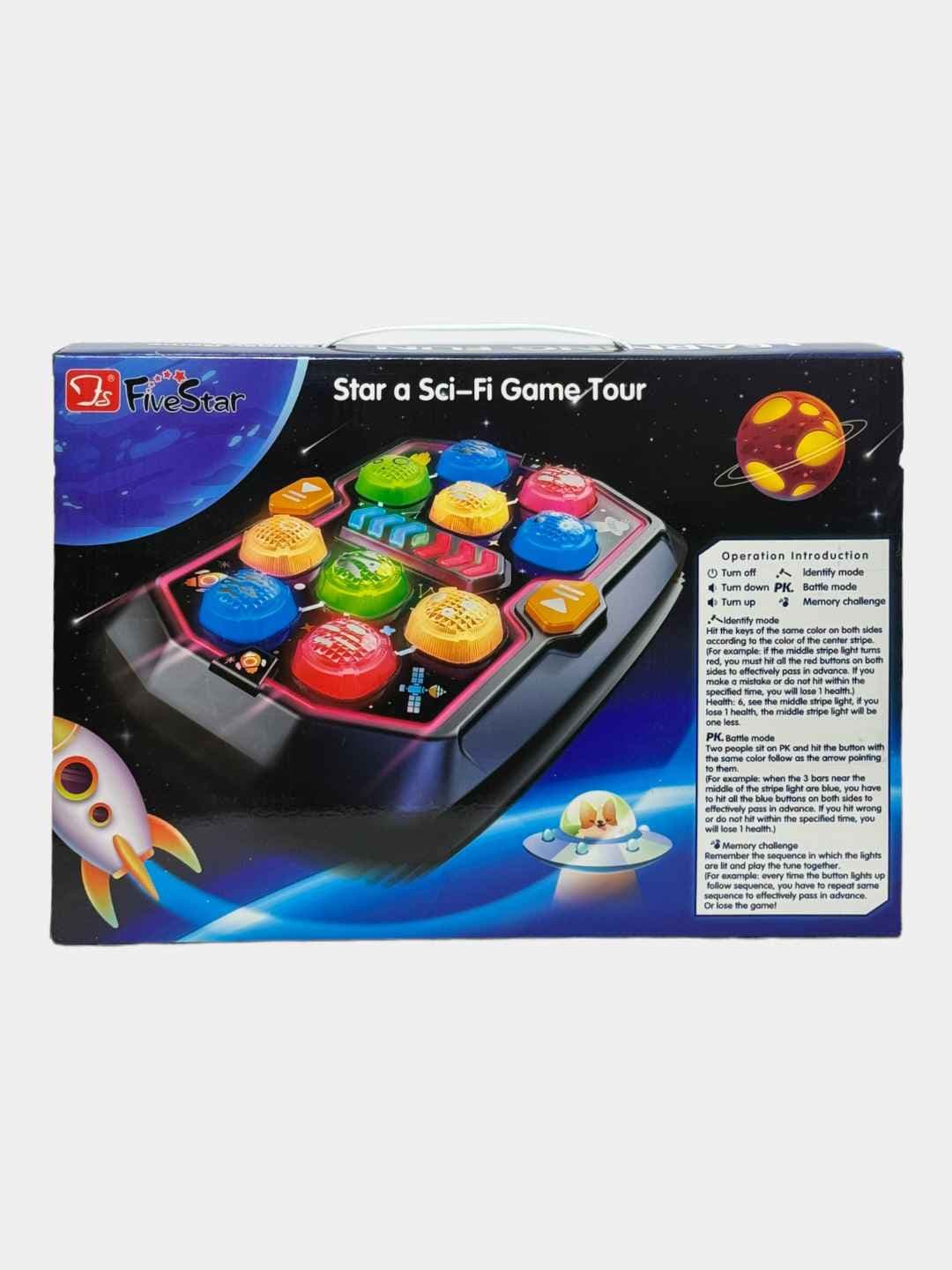 Электронная настольная игра Galaxy Game Machine, интерактивный тренажер для мозга — фото 2