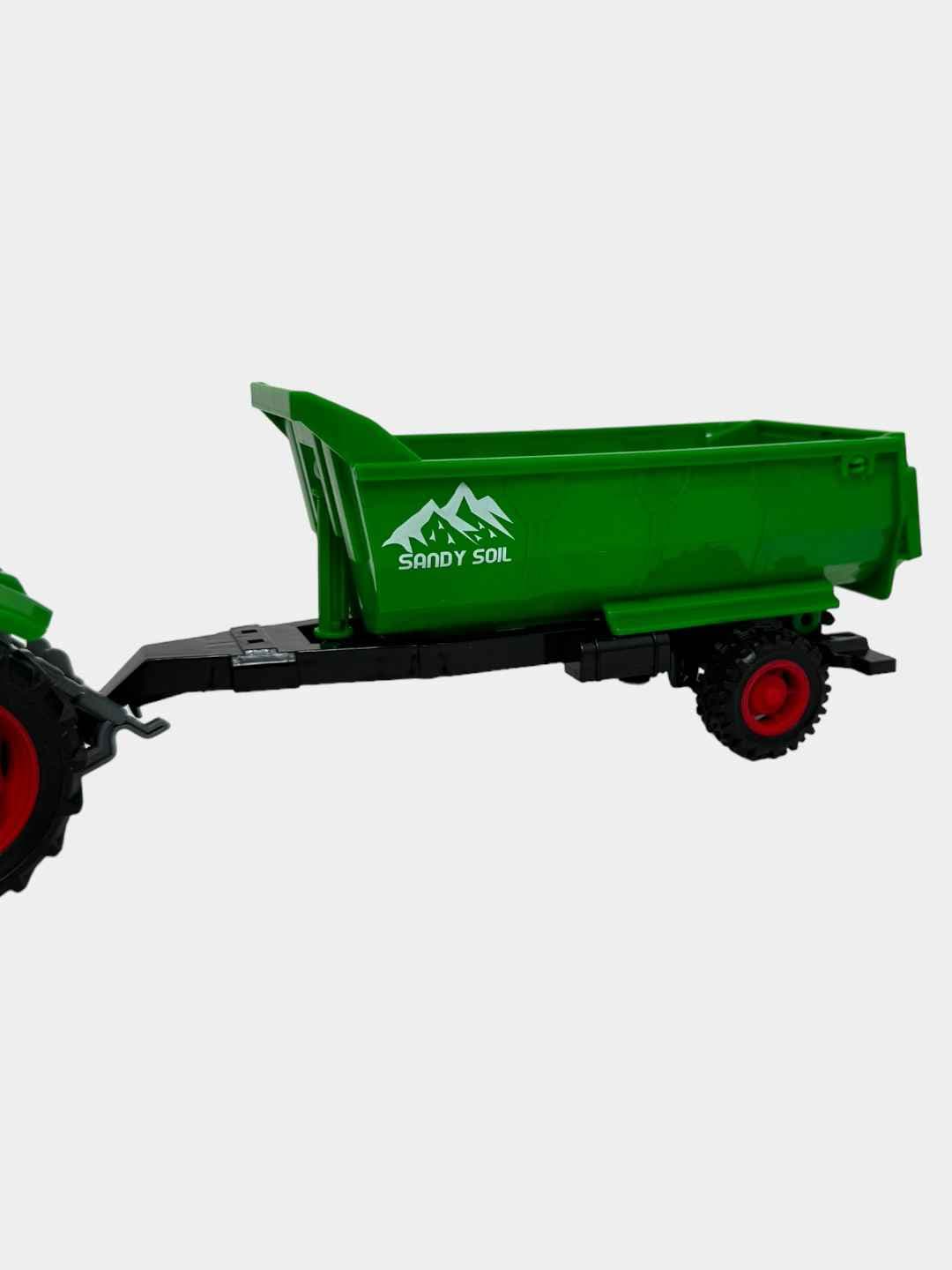 Радиоуправляемый трактор Farmer Truck, Модель 1:24 с прицепом, Для детей от 3 лет, Игрушка для развития — фото 4