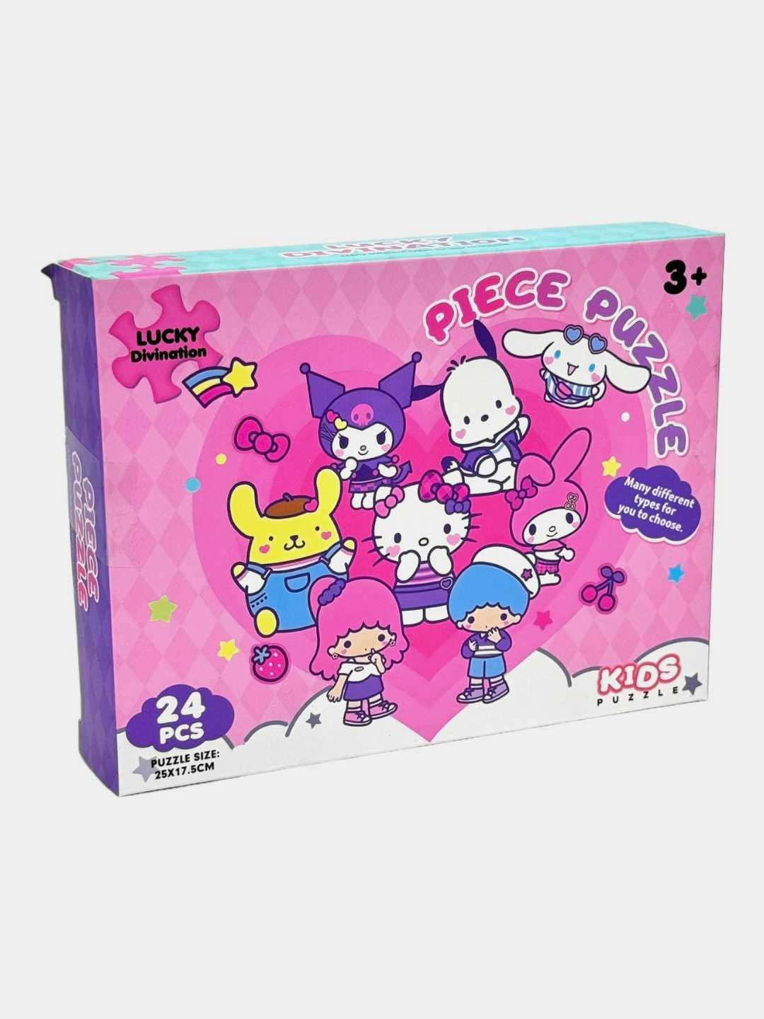 Пазл Куроми Sanrio 24 детали, размер картинки 25х17,5 см, детский развивающий пазл от 3 лет
