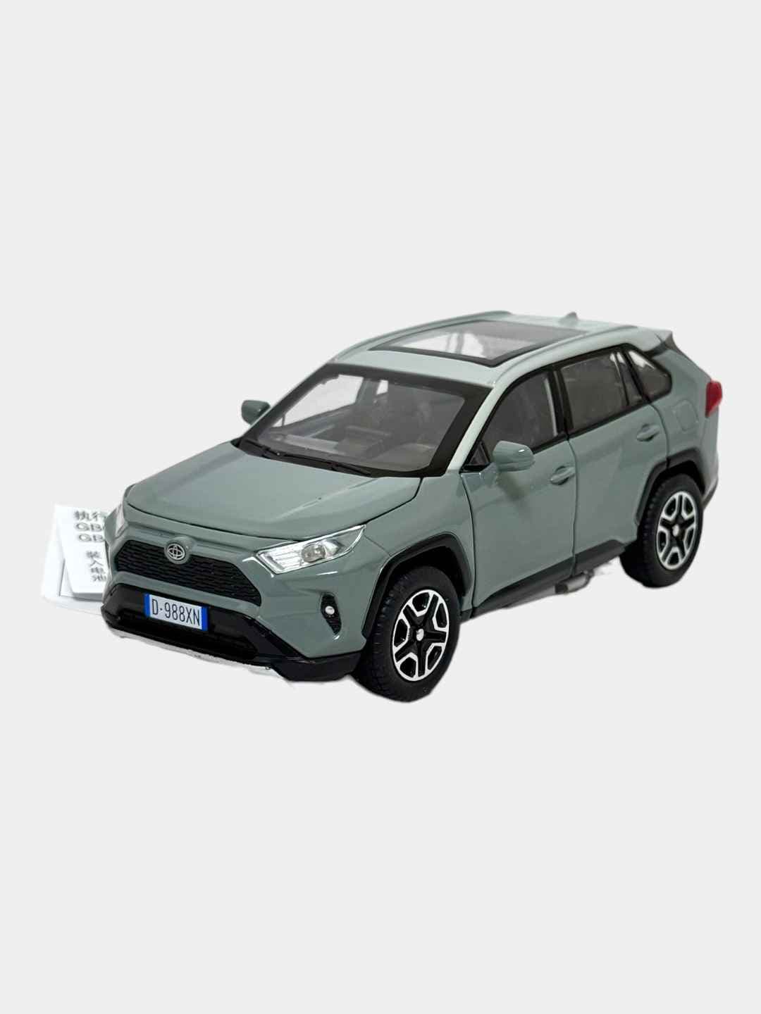 Металлическая игрушечная машина Tayota RAV-4, литая, детализированная, 1:32, для детей от 3 лет. — фото 4