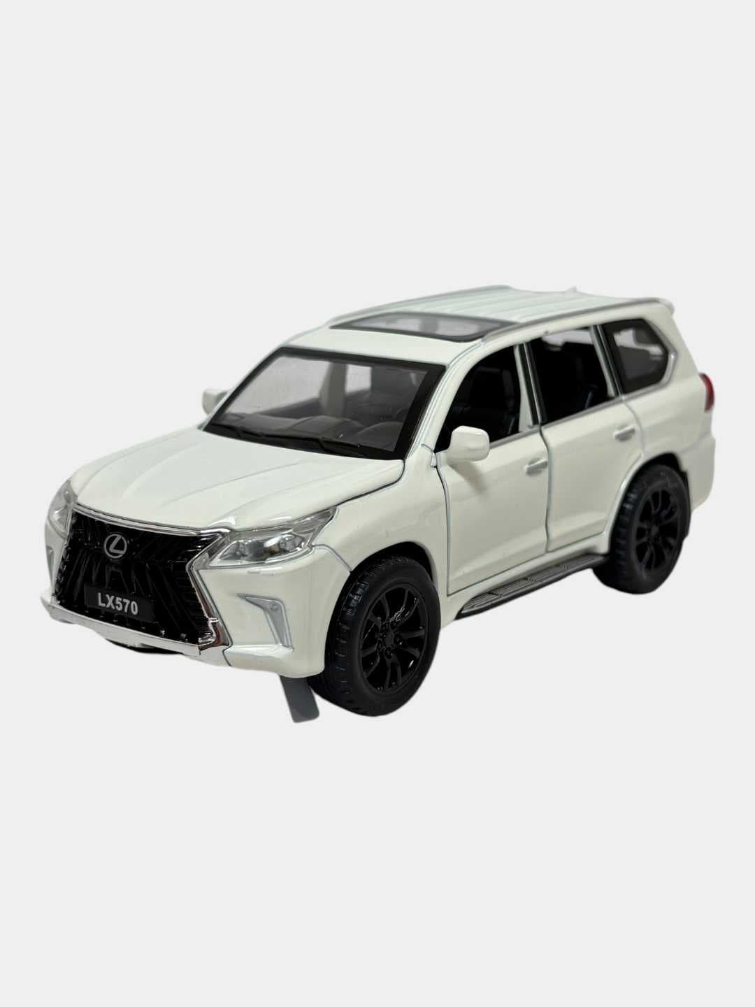 Металлическая игрушечная машина для обучения детей Lexus LX570 — фото 7