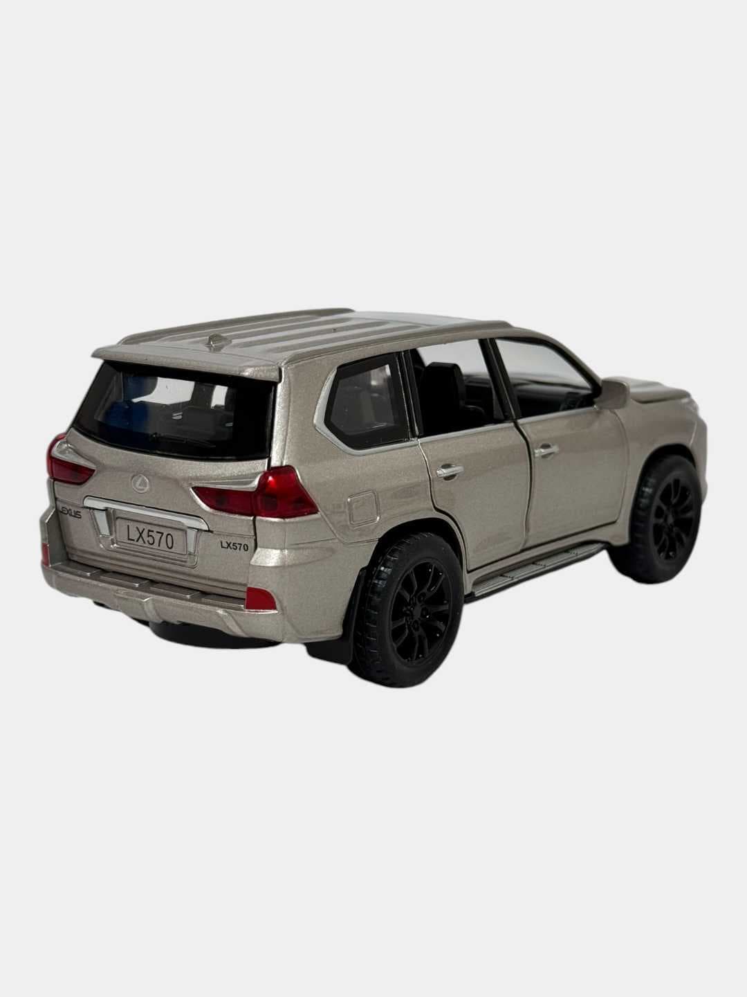 Металлическая игрушечная машина для обучения детей Lexus LX570 — фото 5