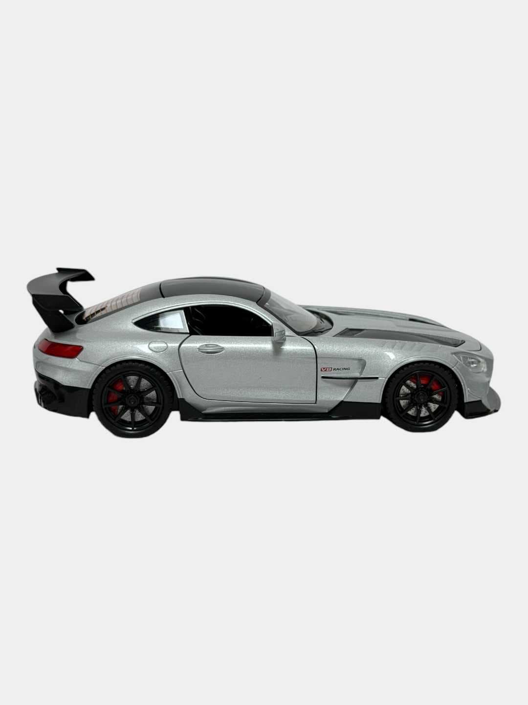 Металлическая модель Mercedes Benz AMG GT 1:24, инерционная машинка со звуком и светом — фото 10
