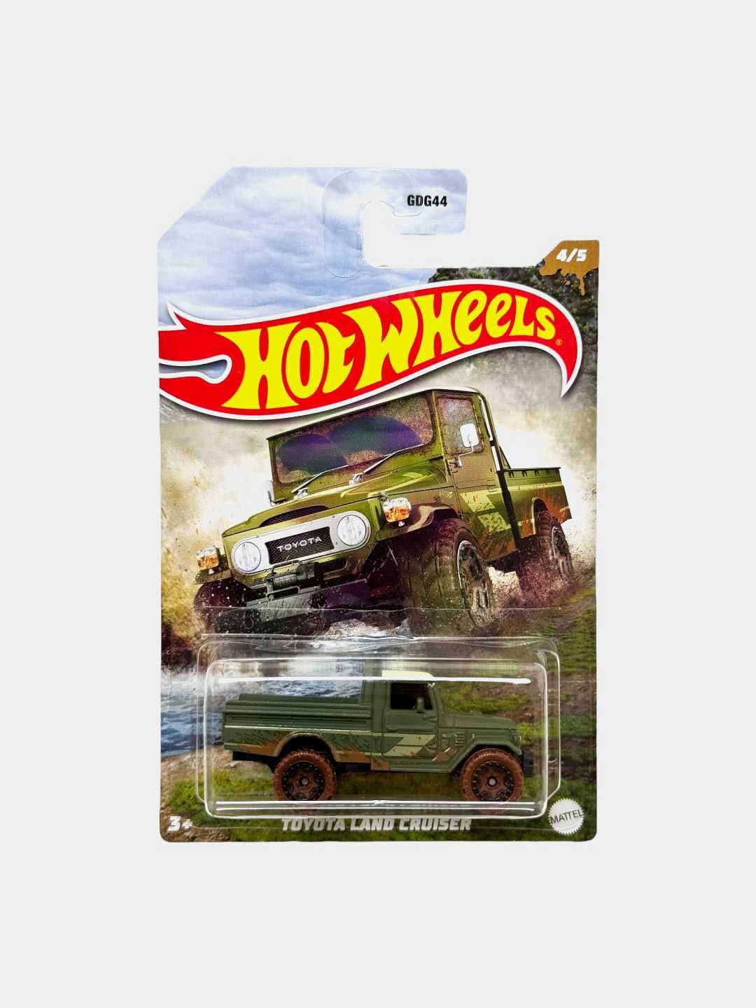 Металлическая игрушечная машина Hot Wheels Toyota Land Cruiser, коллекционная, для детей — фото 16