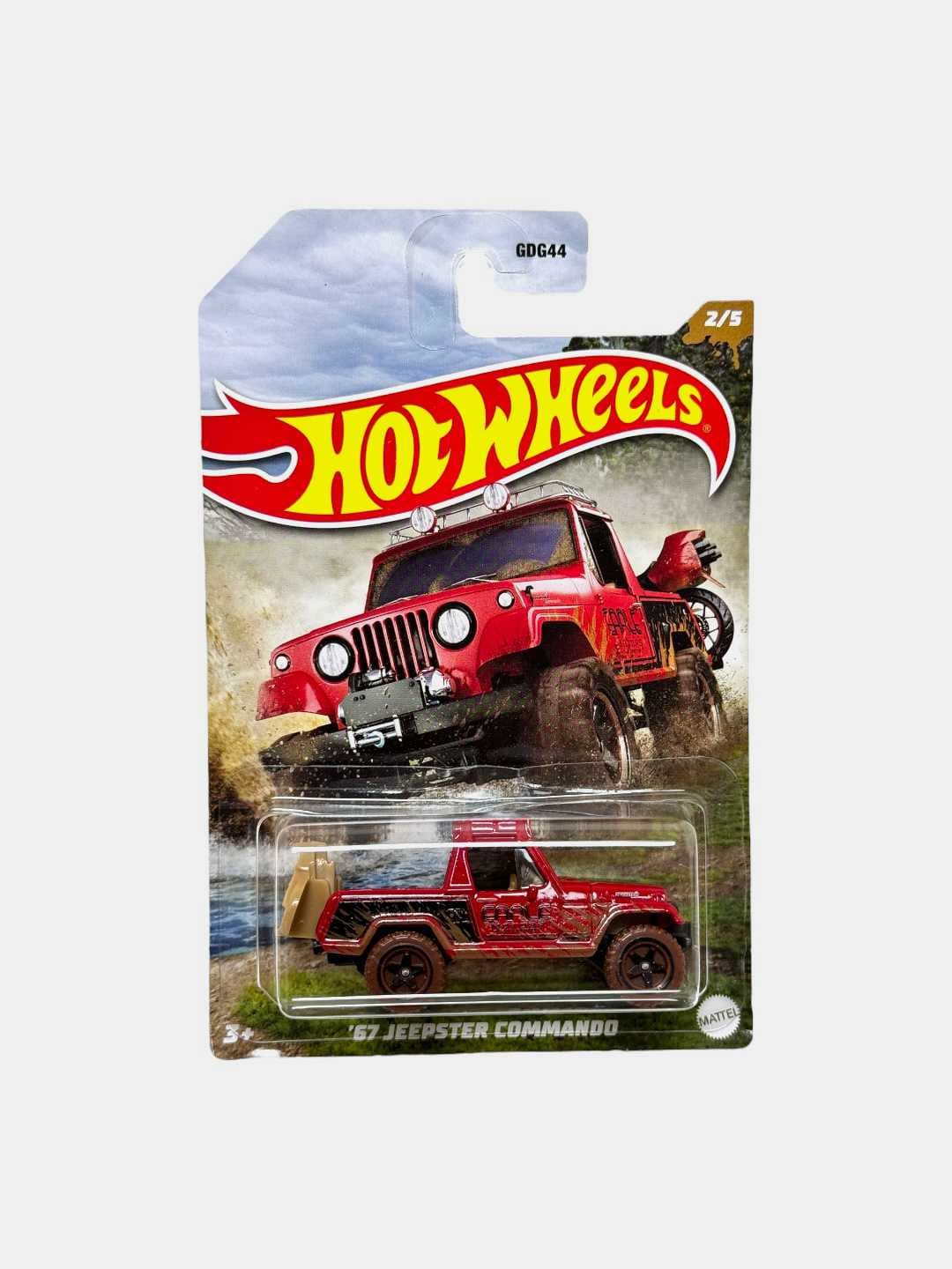 Металлическая игрушечная машина Hot Wheels Toyota Land Cruiser, коллекционная, для детей — фото 18