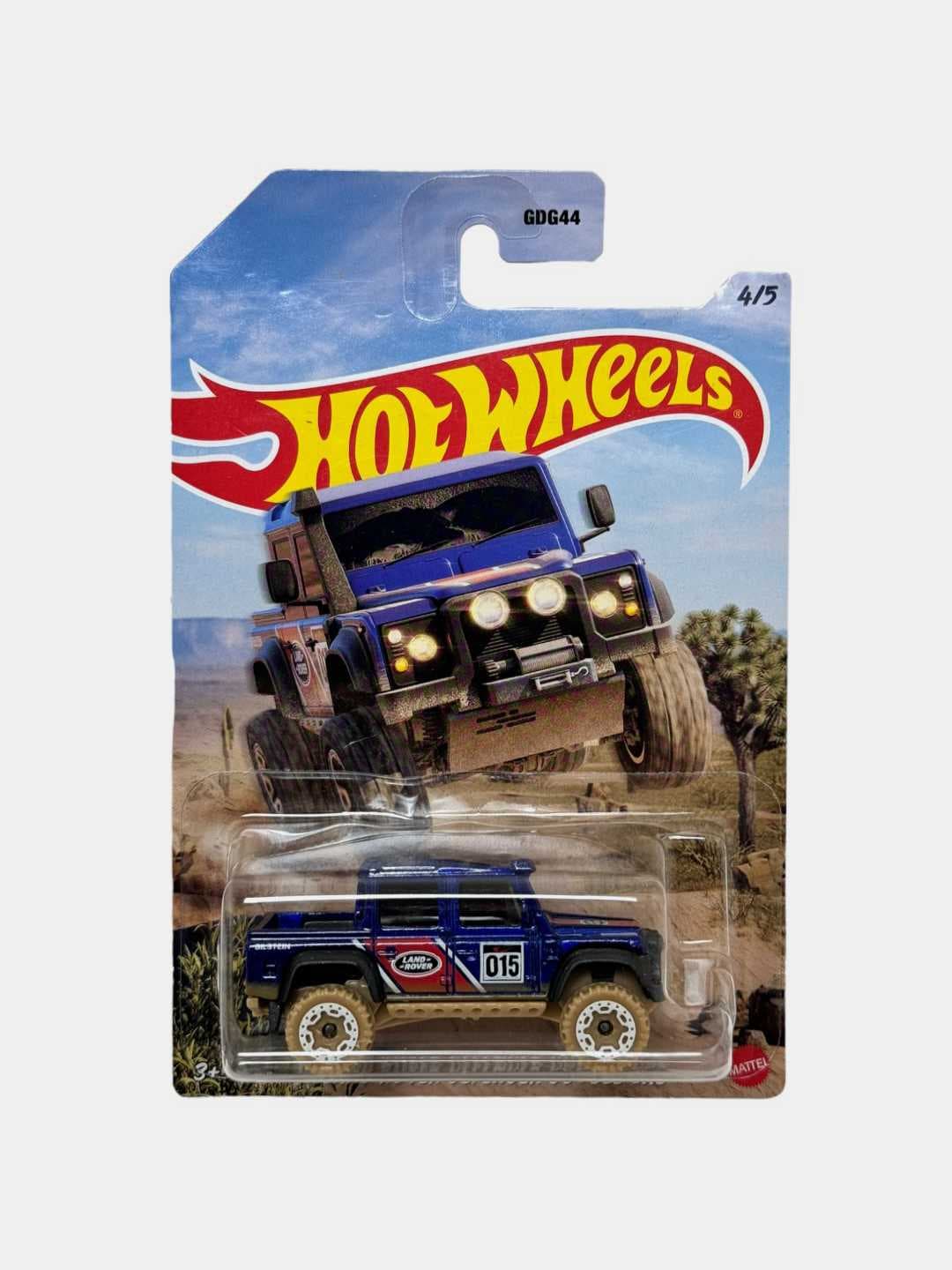Машинка Hot Wheels Chevrolet Blazer 4x4, Металлическая модель, Для детей от 3 лет, Коллекционный масштаб 1:64 — фото 2